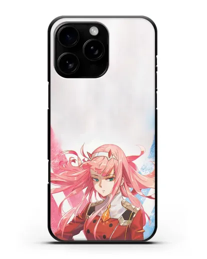 Чехол аниме Милый во Франксе - Ноль Два силиконовый для iPhone 16 Pro Max