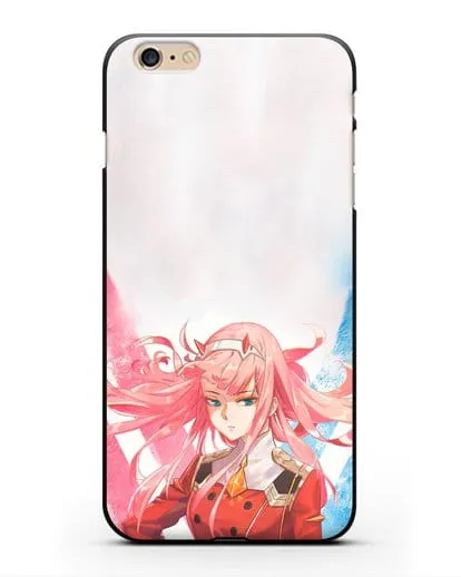 Чехол аниме Милый во Франксе - Ноль Два силиконовый для iPhone 6s Plus
