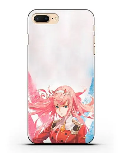 Чехол аниме Милый во Франксе - Ноль Два силиконовый для iPhone 7 Plus