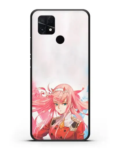 Чехол аниме Милый во Франксе - Ноль Два силиконовый для Xiaomi Poco C40