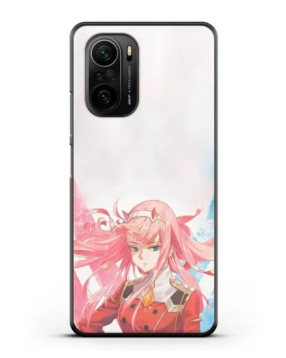 Чехол аниме Милый во Франксе - Ноль Два силиконовый для Xiaomi Poco F3