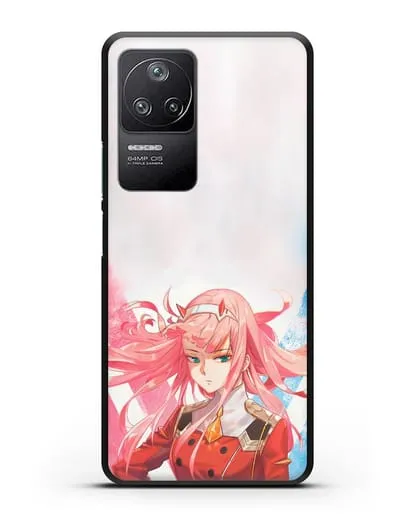 Чехол аниме Милый во Франксе - Ноль Два силиконовый для Xiaomi Poco F4