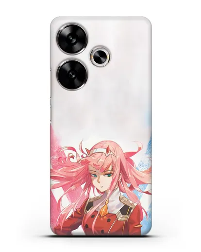 Чехол аниме Милый во Франксе - Ноль Два силиконовый для Xiaomi Poco F6