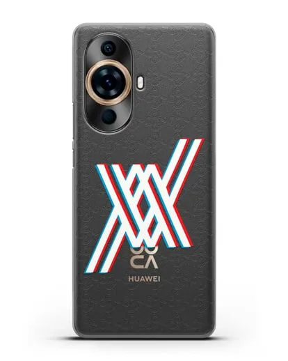 Чехол аниме Милый во Франксе - Лого силиконовый для Huawei Nova 11 Pro