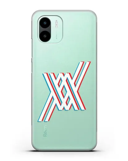 Чехол аниме Милый во Франксе - Лого силиконовый для Xiaomi Redmi A2