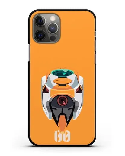 Чехол аниме Евангелион - Ева 00 силиконовый для iPhone 12 Pro