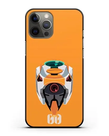 Чехол аниме Евангелион - Ева 00 силиконовый для iPhone 12 Pro Max