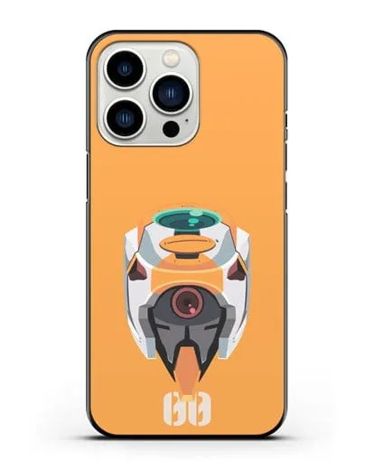 Чехол аниме Евангелион - Ева 00 силиконовый для iPhone 13 Pro