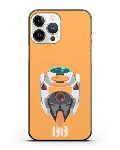 Чехол аниме Евангелион - Ева 00 силиконовый для iPhone 13 Pro Max
