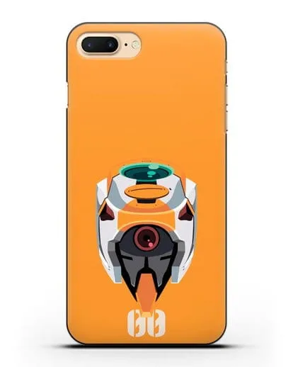 Чехол аниме Евангелион - Ева 00 силиконовый для iPhone 7 Plus