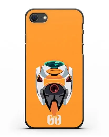 Чехол аниме Евангелион - Ева 00 силиконовый для iPhone SE 2020