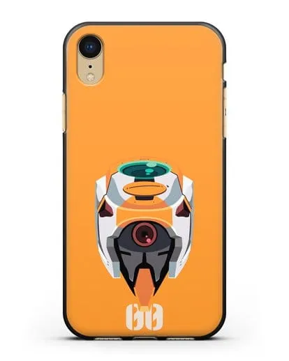 Чехол аниме Евангелион - Ева 00 силиконовый для iPhone XR