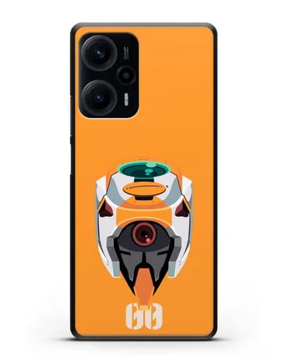 Чехол аниме Евангелион - Ева 00 силиконовый для Xiaomi Poco F5