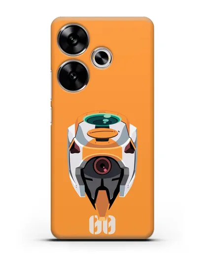 Чехол аниме Евангелион - Ева 00 силиконовый для Xiaomi Poco F6