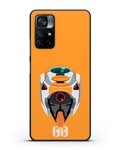Чехол аниме Евангелион - Ева 00 силиконовый для Xiaomi Poco M4 Pro 5G