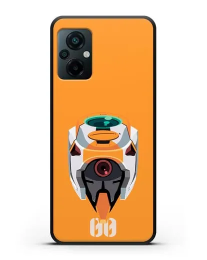 Чехол аниме Евангелион - Ева 00 силиконовый для Xiaomi Poco M5