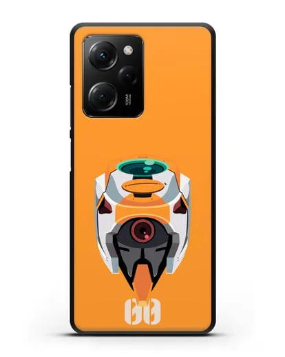 Чехол аниме Евангелион - Ева 00 силиконовый для Xiaomi Poco X5 Pro