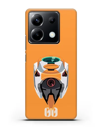 Чехол аниме Евангелион - Ева 00 силиконовый для Xiaomi Poco X6