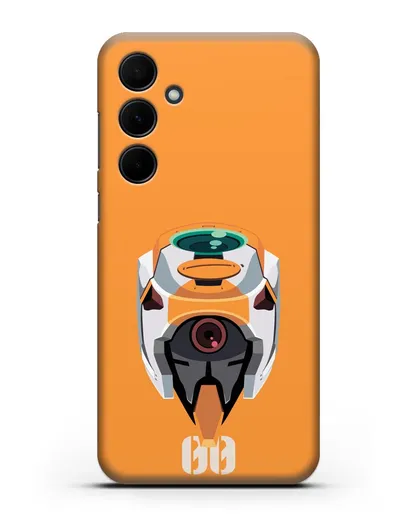 Чехол аниме Евангелион - Ева 00 силиконовый для Samsung Galaxy A55 [SM-A556]