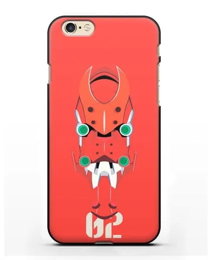 Чехол аниме Евангелион - Ева 02 силиконовый для iPhone 6s