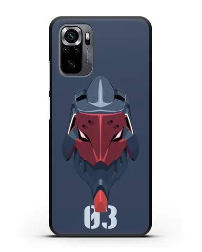 Чехол аниме Евангелион - Ева 03 силиконовый для Xiaomi Poco M5s