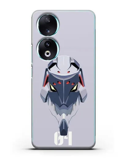 Чехол аниме Евангелион - Ева 04 силиконовый для Honor 90