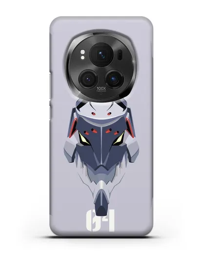 Чехол аниме Евангелион - Ева 04 силиконовый для Honor Magic 6 Pro