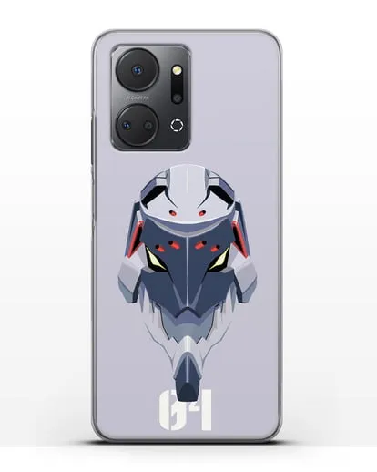 Чехол аниме Евангелион - Ева 04 силиконовый для Honor X7a