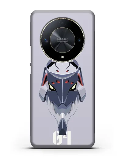 Чехол аниме Евангелион - Ева 04 силиконовый для Honor X9b