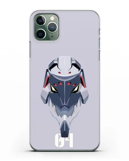 Чехол аниме Евангелион - Ева 04 силиконовый для iPhone 11 Pro