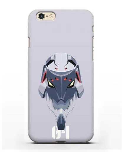 Чехол аниме Евангелион - Ева 04 силиконовый для iPhone 6s