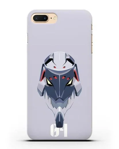 Чехол аниме Евангелион - Ева 04 силиконовый для iPhone 7 Plus