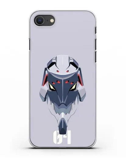 Чехол аниме Евангелион - Ева 04 силиконовый для iPhone SE 2020