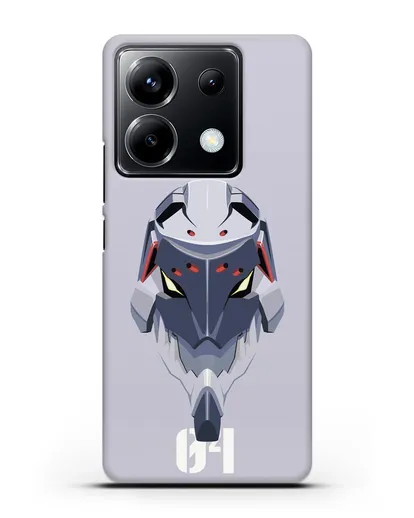 Чехол аниме Евангелион - Ева 04 силиконовый для Xiaomi Poco X6