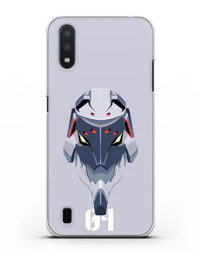 Чехол аниме Евангелион - Ева 04 силиконовый для Samsung Galaxy A01 [SM-A015F]