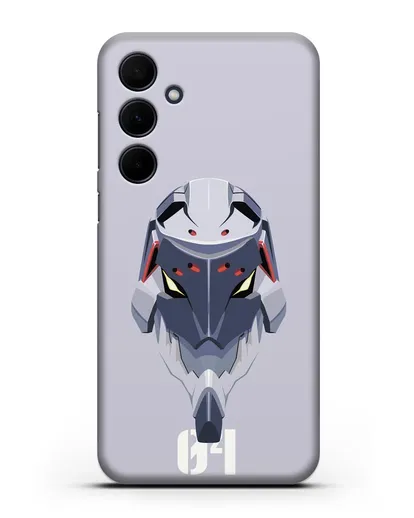 Чехол аниме Евангелион - Ева 04 силиконовый для Samsung Galaxy A35 [SM-A356]