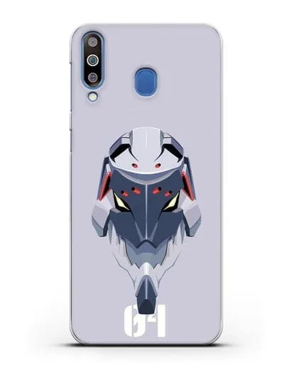 Чехол аниме Евангелион - Ева 04 силиконовый для Samsung Galaxy M30 [SM-M305F]