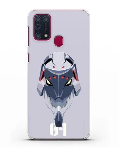Чехол аниме Евангелион - Ева 04 силиконовый для Samsung Galaxy M31 [SM-M315F]