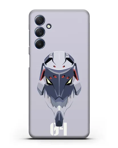 Чехол аниме Евангелион - Ева 04 силиконовый для Samsung Galaxy M54 [SM-M546]