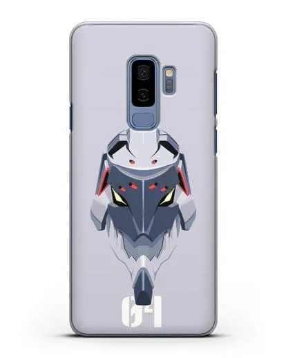 Чехол аниме Евангелион - Ева 04 силиконовый для Samsung Galaxy S9 Plus [SM-G965F]