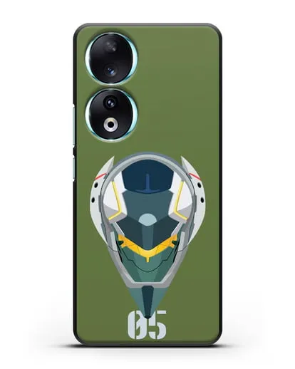 Чехол аниме Евангелион - Ева 05 силиконовый для Honor 90