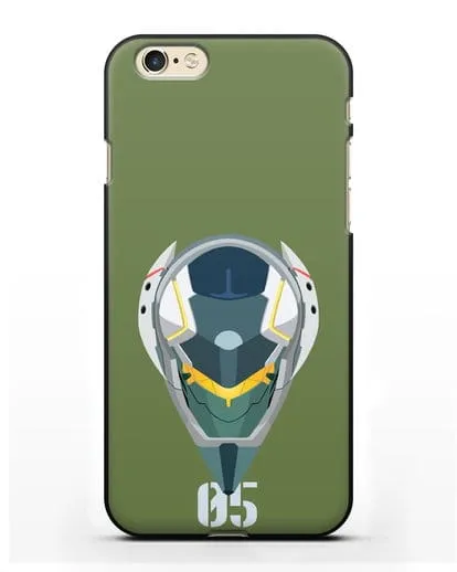 Чехол аниме Евангелион - Ева 05 силиконовый для iPhone 6s