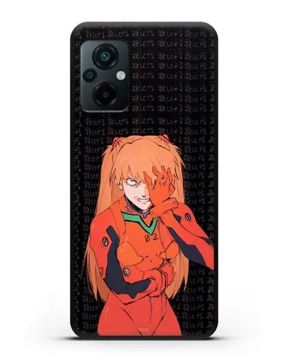 Чехол аниме Евангелион - Раненная Аска силиконовый для Xiaomi Poco M5