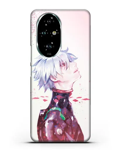 Чехол аниме Евангелион - Ангел Каору силиконовый для Honor 200 Pro