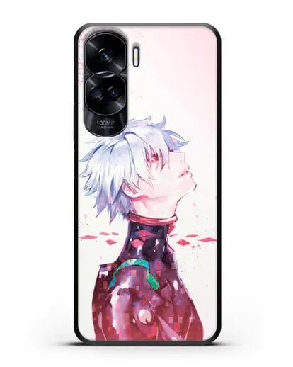 Чехол аниме Евангелион - Ангел Каору силиконовый для Honor 90 Lite