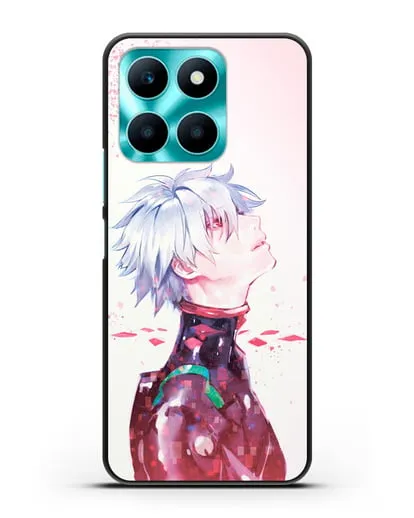 Чехол аниме Евангелион - Ангел Каору силиконовый для Honor X6a