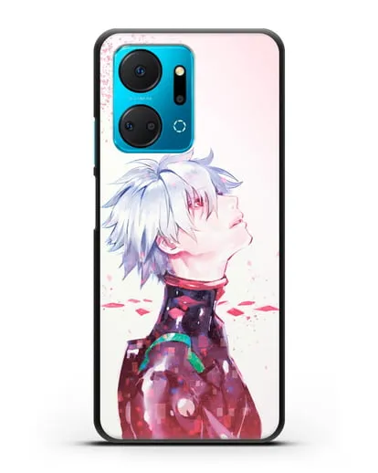 Чехол аниме Евангелион - Ангел Каору силиконовый для Honor X7a Plus