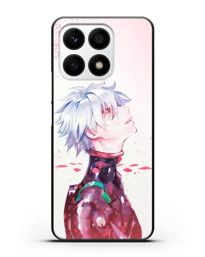 Чехол аниме Евангелион - Ангел Каору силиконовый для Honor X8a