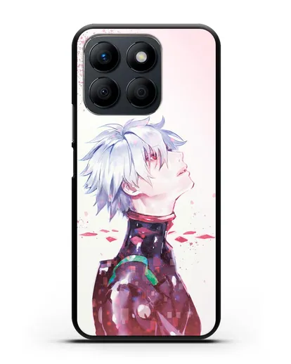 Чехол аниме Евангелион - Ангел Каору силиконовый для Honor X8b