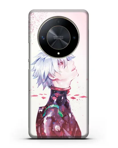 Чехол аниме Евангелион - Ангел Каору силиконовый для Honor X9b